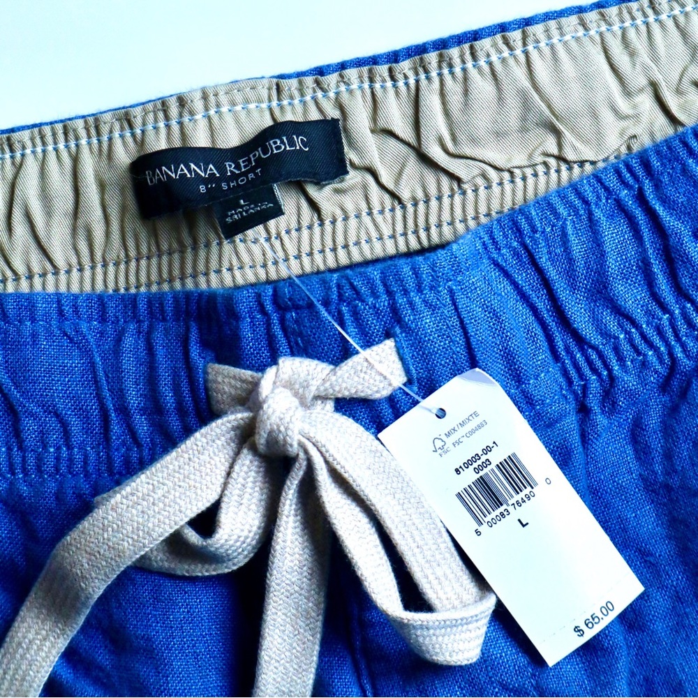 BR Linen Shorts 100% Linen NWT